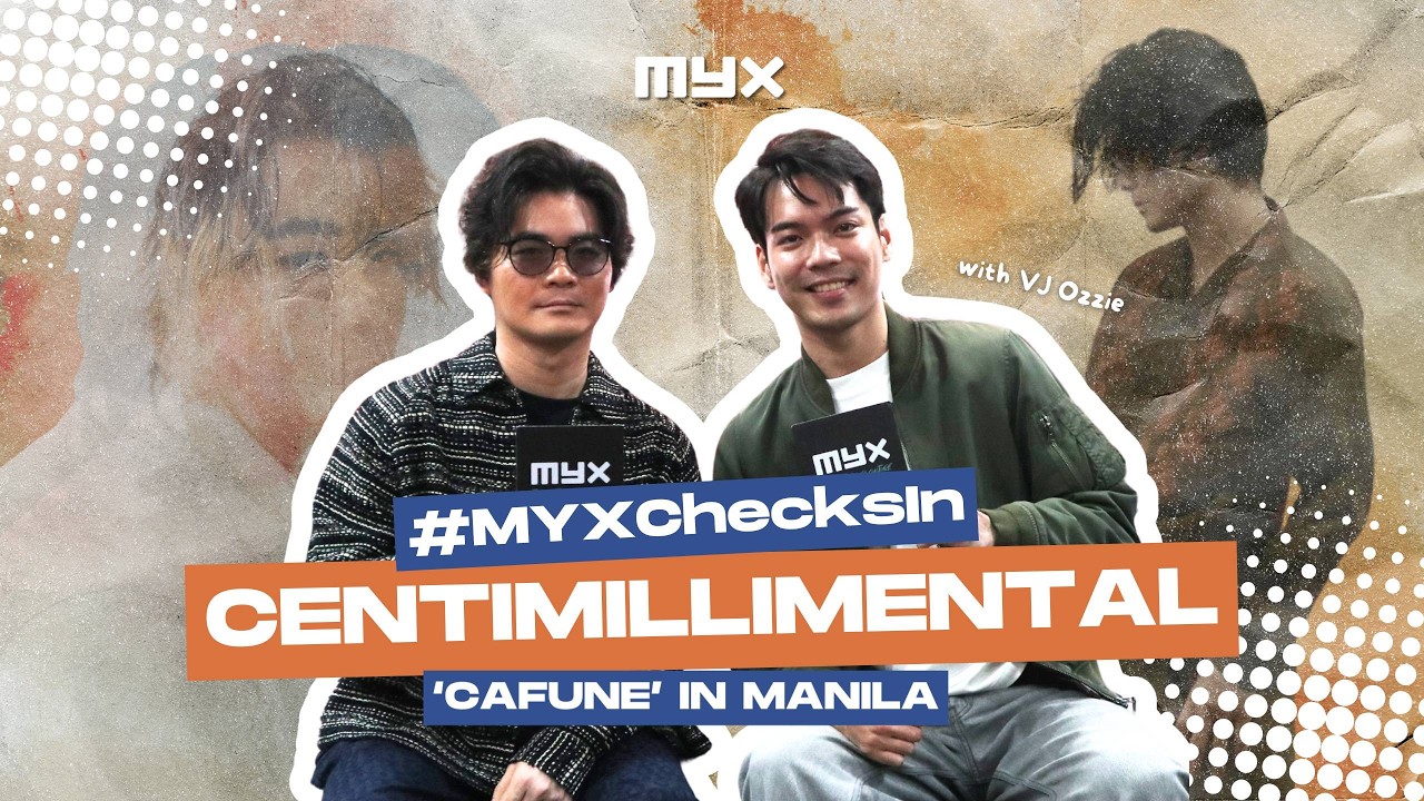 Centimillimental Talks “Cafuné,” New Music & His First Ever Show in the Philippines | #MYXChecksIn