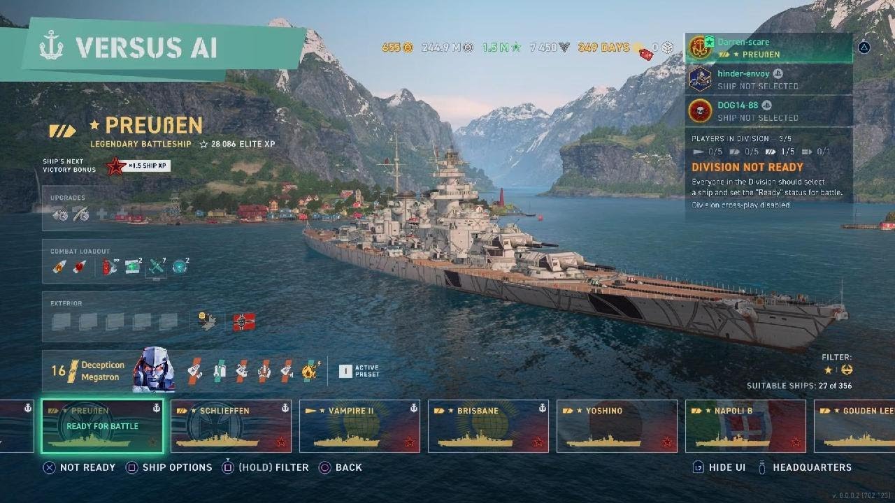 CAN I GET 5 KILLS  IN A GERMAN SHIP ?? World of Warships: Legends