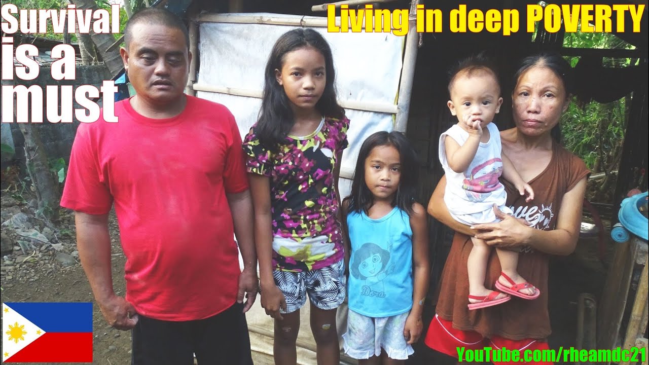 A Poor Filipino Family Who Lives in Deep Poverty. Life of a Poor in the Philippines. Go To BOLIVIA