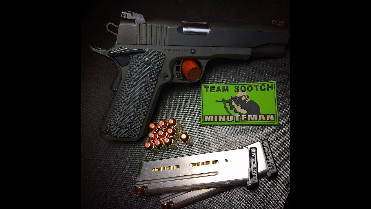 Wilson Combat Magazines & Rock Island Armory 10mm 1911