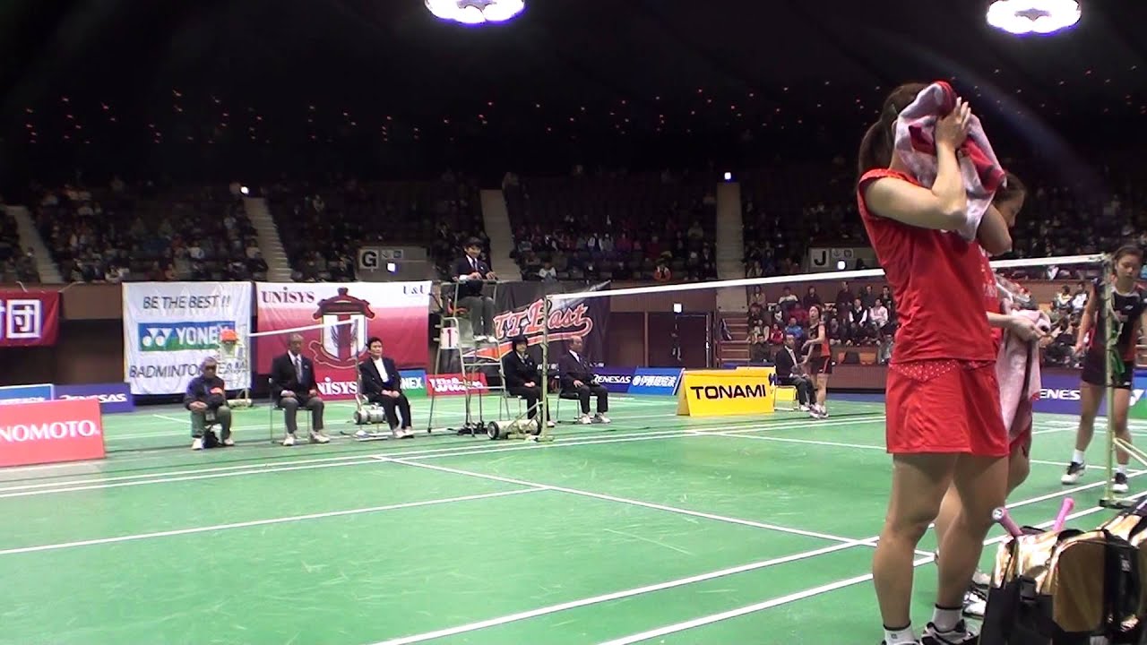 決勝　髙橋礼華 松友美佐紀(ユニ) VS 樽野恵 新玉美郷(N東) 2G 1