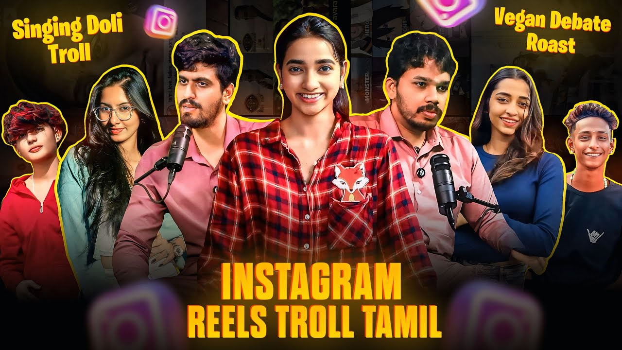 INSTAGRAM REELS TROLL தமிழ் | Vegan Debate Roast | Dude Movie Reels Troll | Insta Reels Roast | RA-1