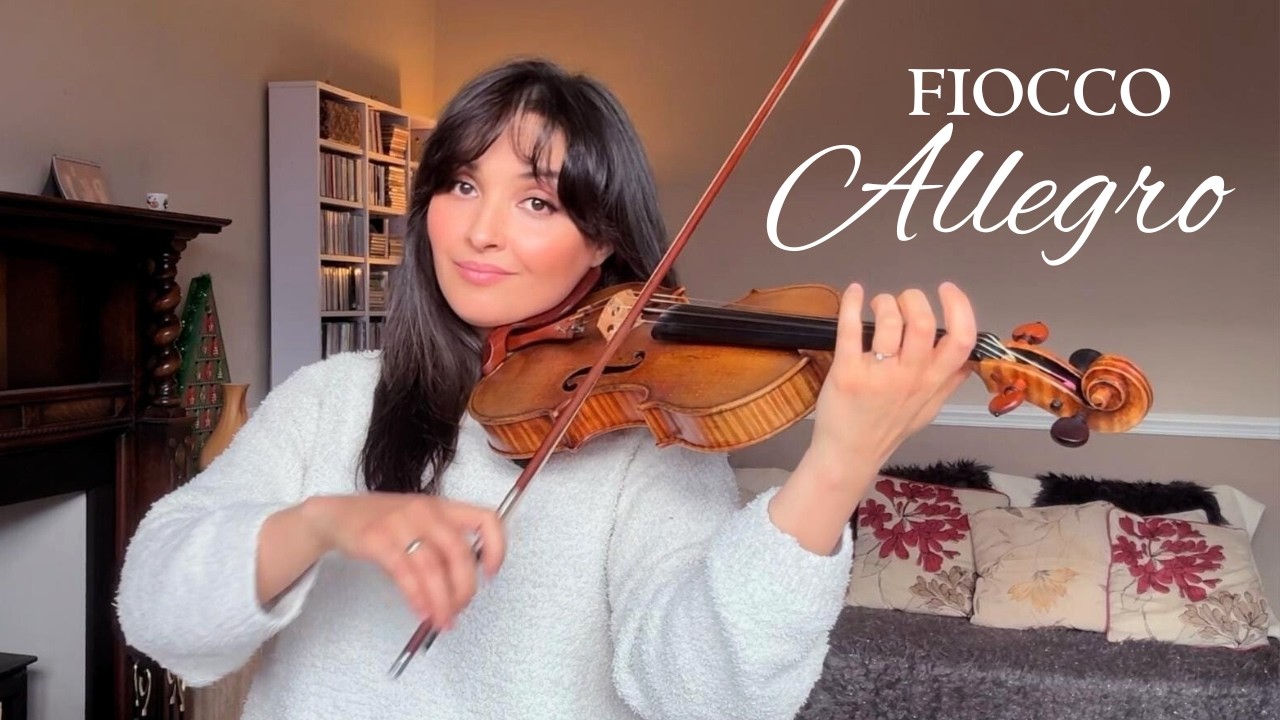 FIOCCO - Allegro | Beautiful Arrangement - Violin, Piano, Voice, Bells | Anna Snesar