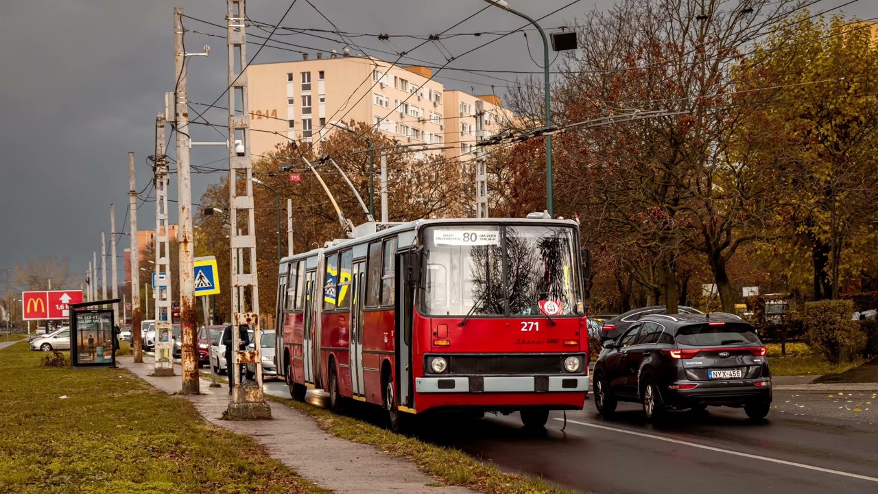 17.11.2025 - Ikarus 280.94 #271 na linke 80 (zvuk)