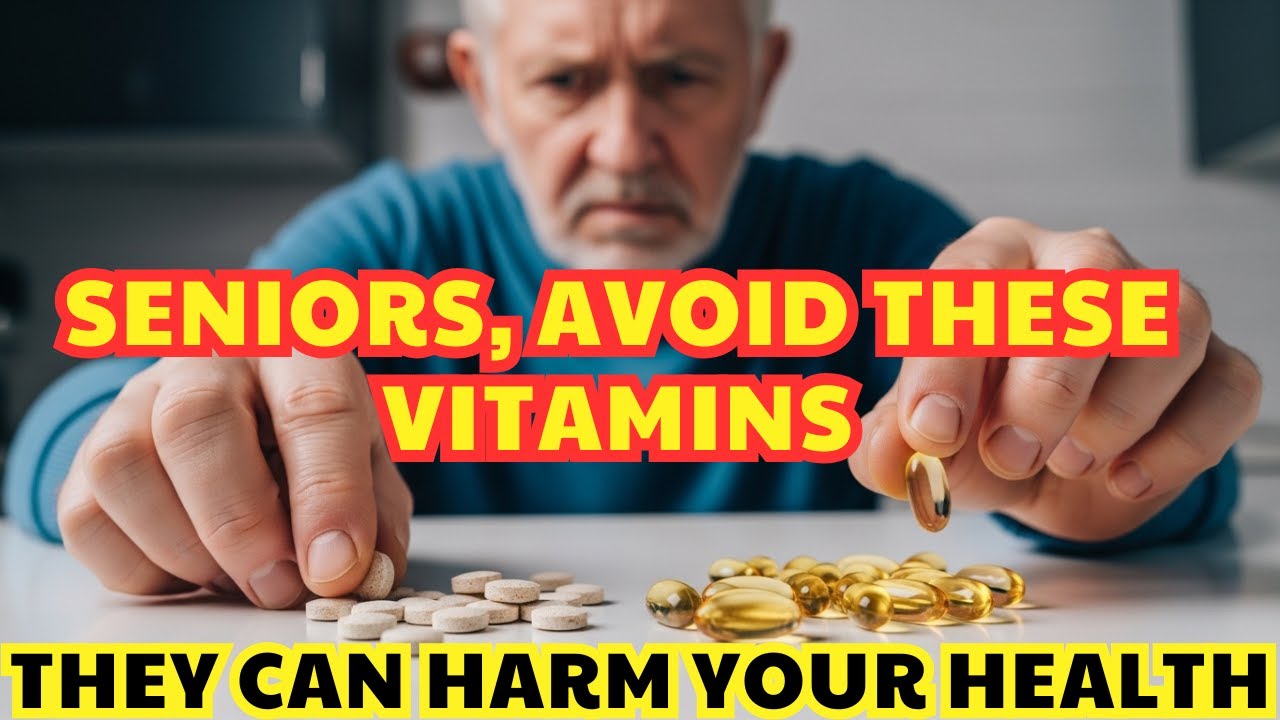 Stop Now! These are the 4 Worst Vitamins for Seniors to Avoid