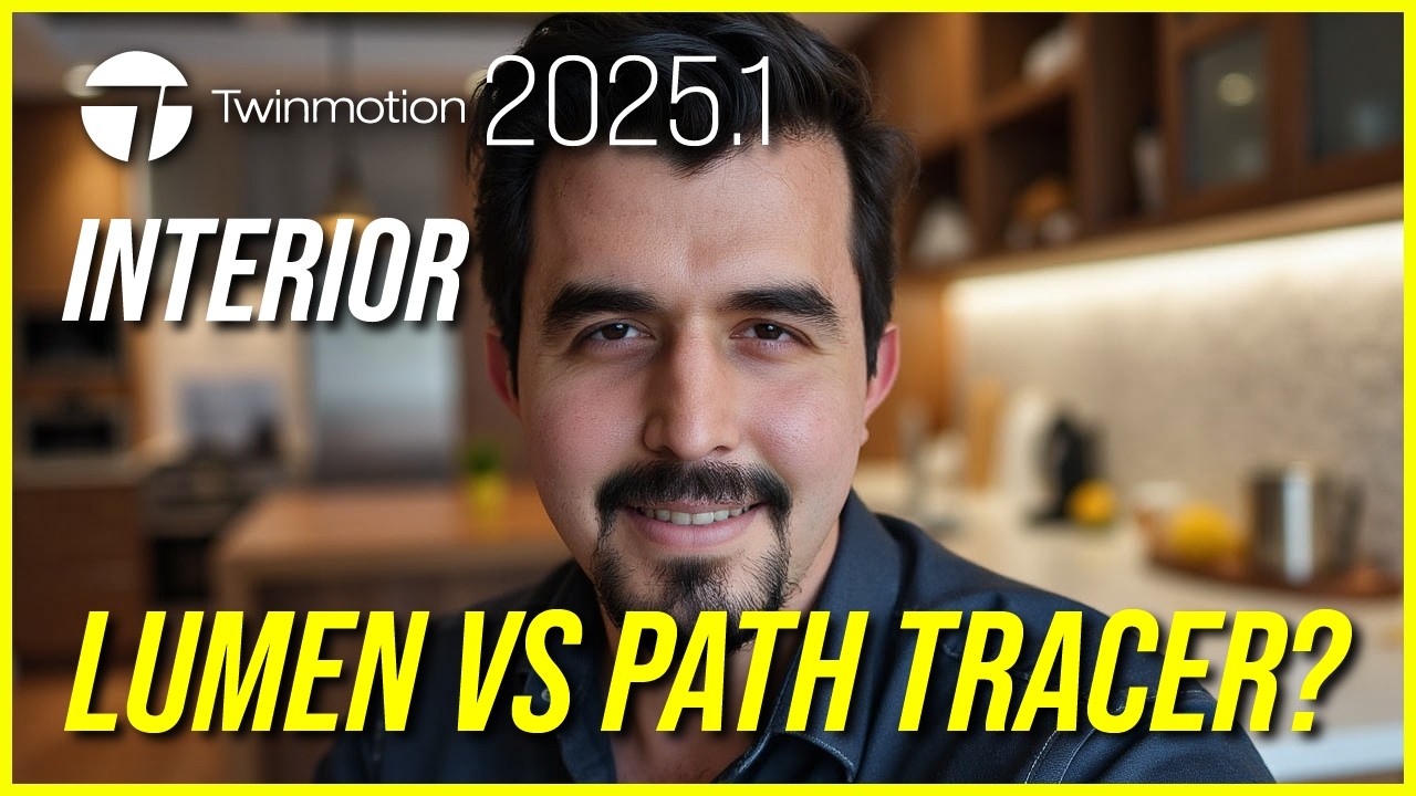 ✨ TWINMOTION 2025.1: Tutorial INTERIOR REALISTA 🏡 en Español 🌟