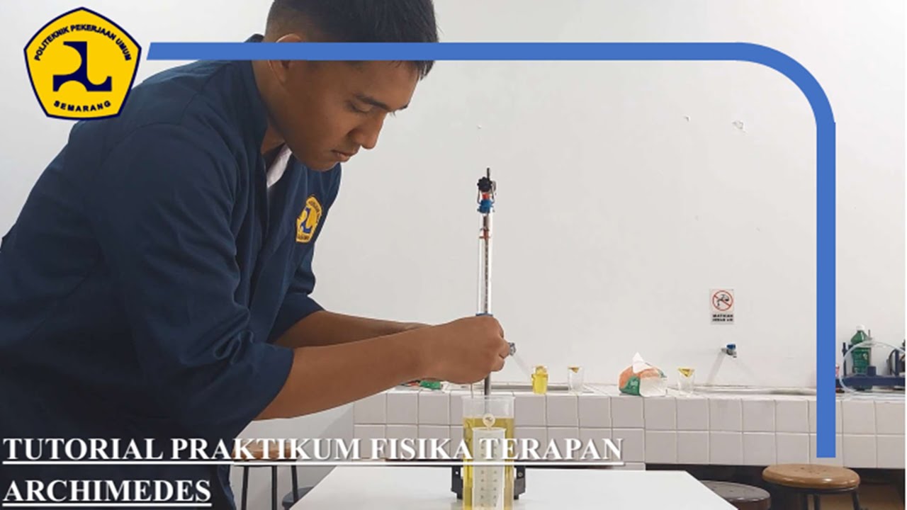 Tutorial Praktikum Fisika Terapan Bab Archimedes