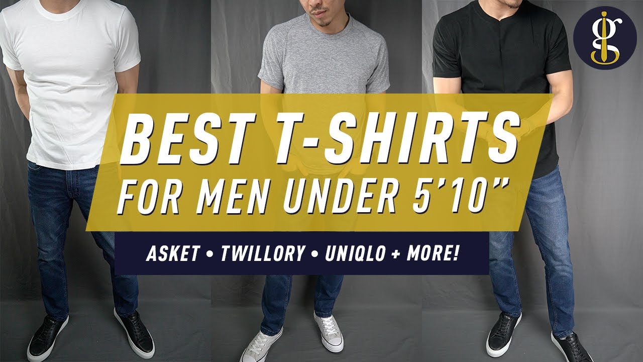 14 BEST T-SHIRTS FOR SHORT GUYS [Everlane, Ash & Erie, Asket, Twillory + More]