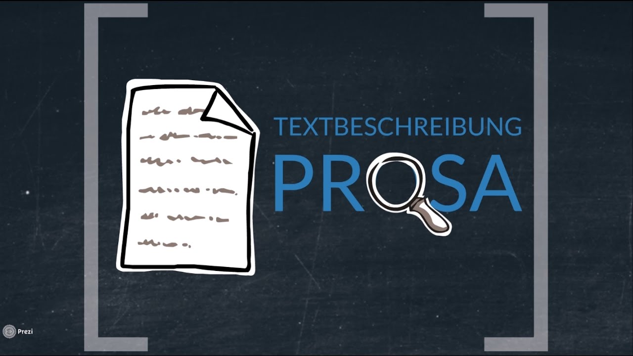 Textbeschreibung Prosa (TESTVERSION OHNE SKRIPT)