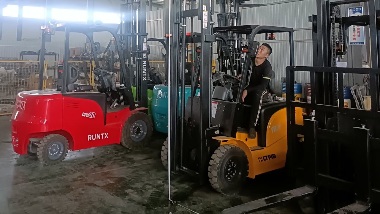 วิธีถอดเสายก รถโฟล์คลิฟท์  Force Auto Door
