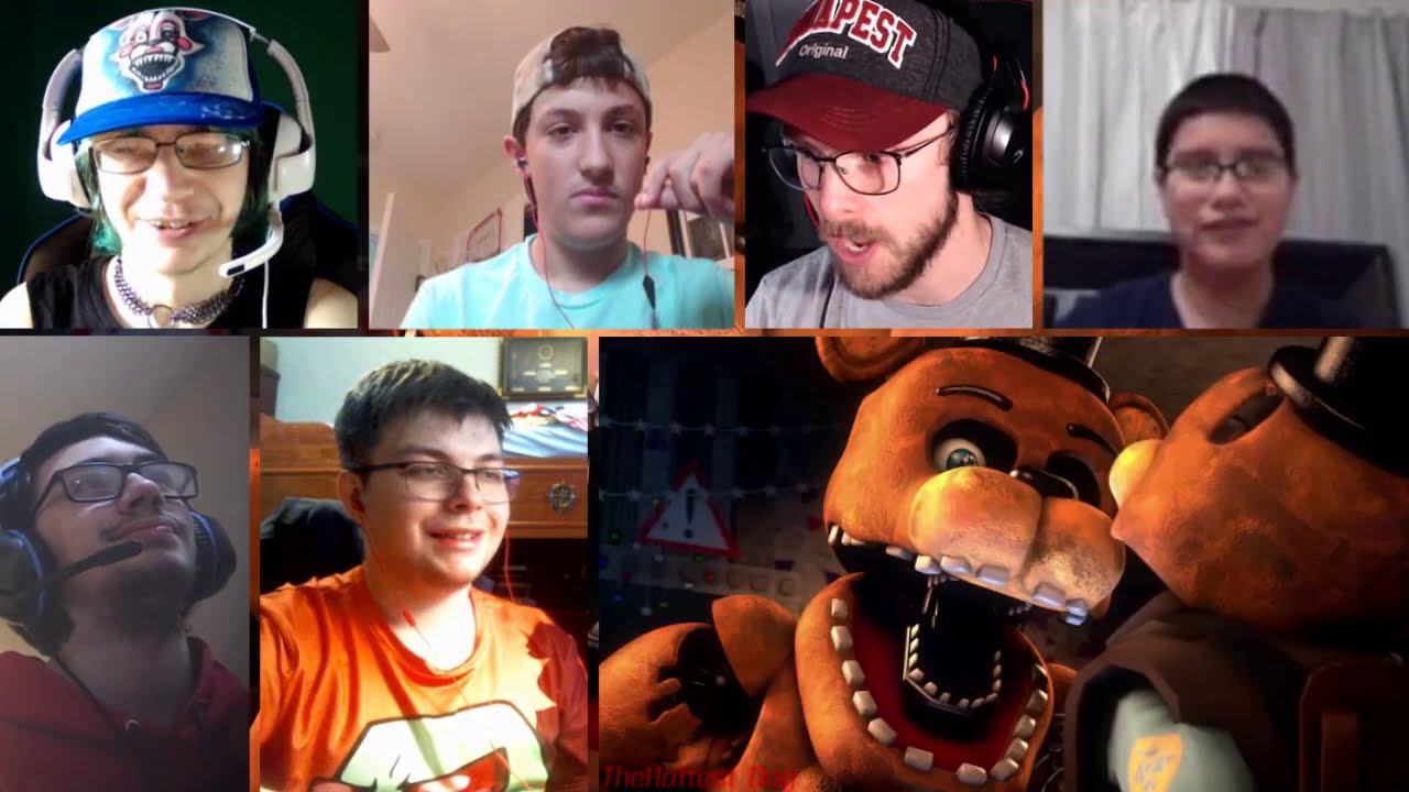 [FNAF/SFM] FNAF 2 Night 6 in a Nutshell 2020 Remake [REACTION MASH-UP]#896
