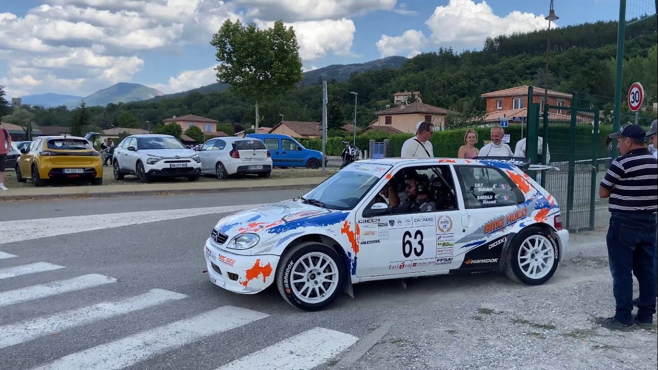 DÉPART RALLYE DES HAUTES ALPES - GAP !