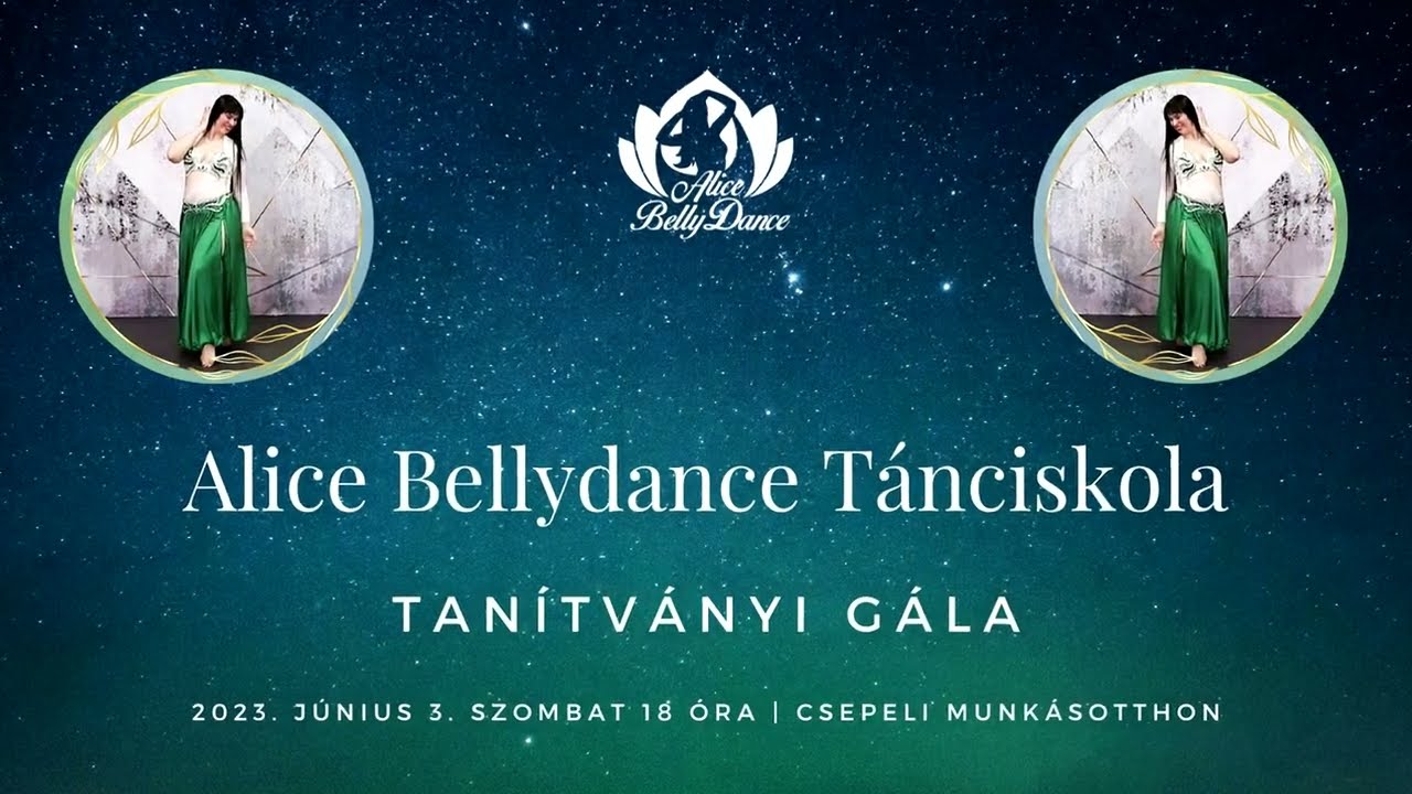 Alice BellyDance Tanítványi Gála - Virág Dóri és a Saker dívái Hastánc csoport