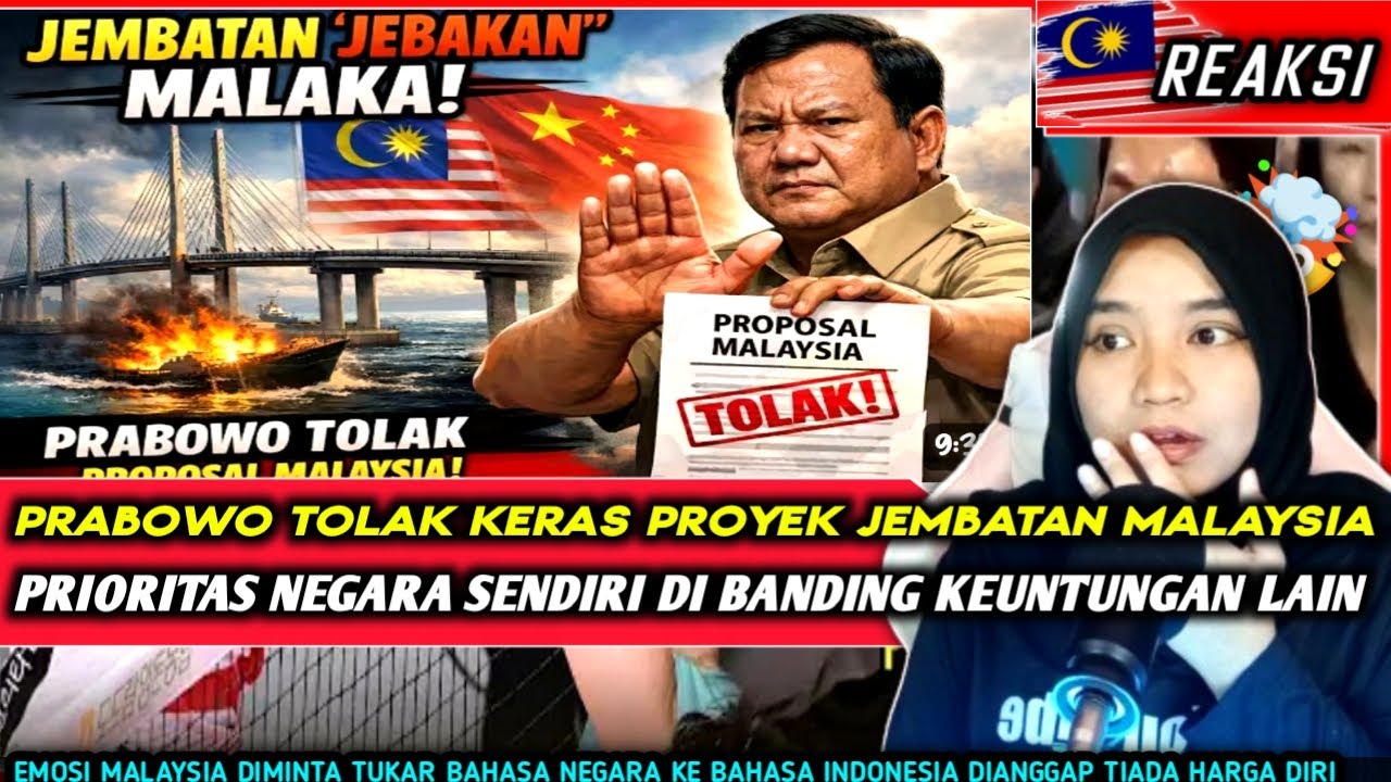 NOLAK KERAS ❗❗ INDONESIA TOLAK PROYEK BESAR MALAYSIA ALASAN WARGA NEGARA LAGI MEMBUTUHKAN BANTUAN 🤯🤯