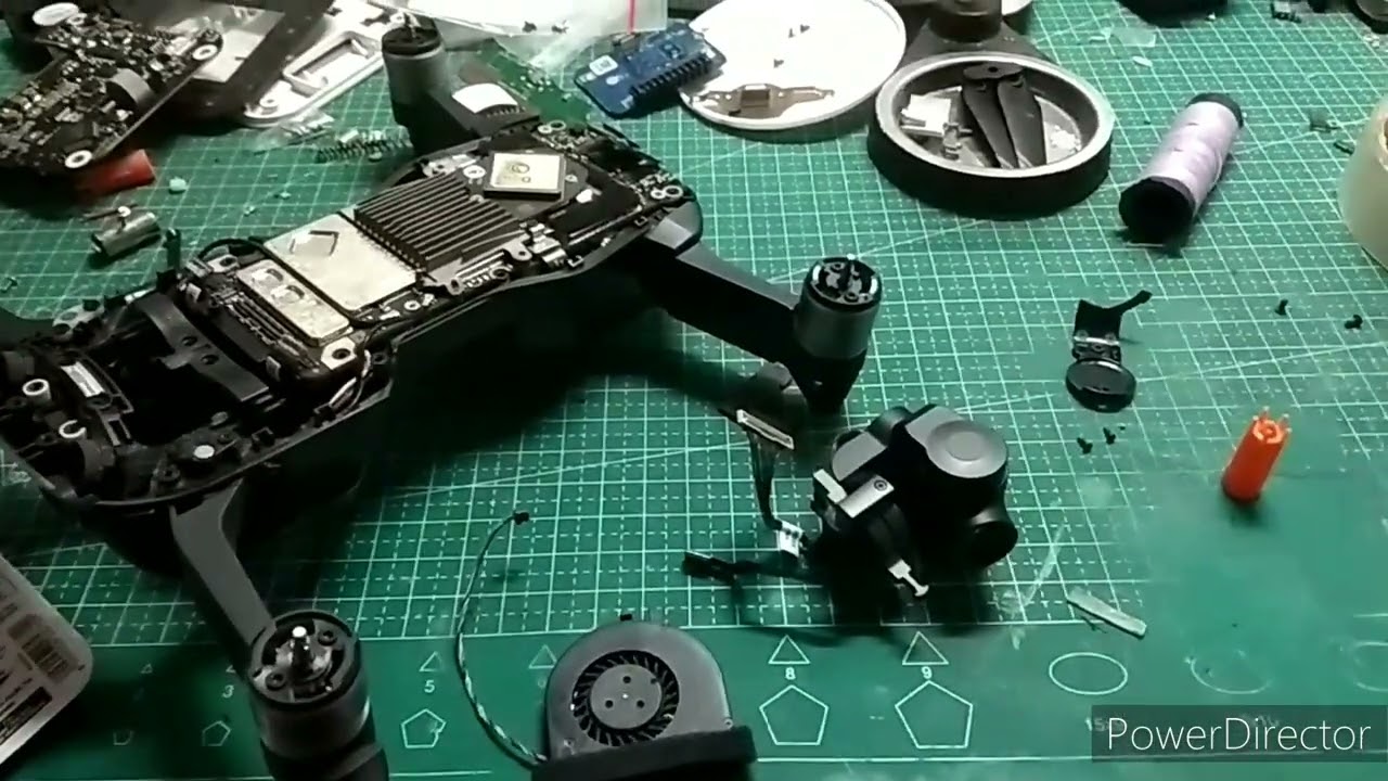 masalah pada gimbal dji mavic air 1(service drone Jakarta,siap memberbaikinya)