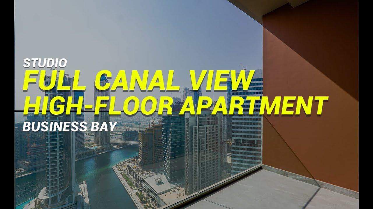 Full Canal View Apartment Tour | Brand New High-Floor Luxury Living in Dubai