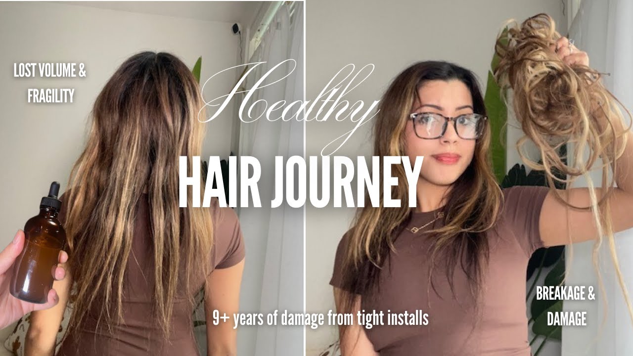 GET HEALTHY HAIR AFTER EXTENSIONS | MY REAL HAIR JOURNEY, GROWTH & SCALP CARE ROUTINE