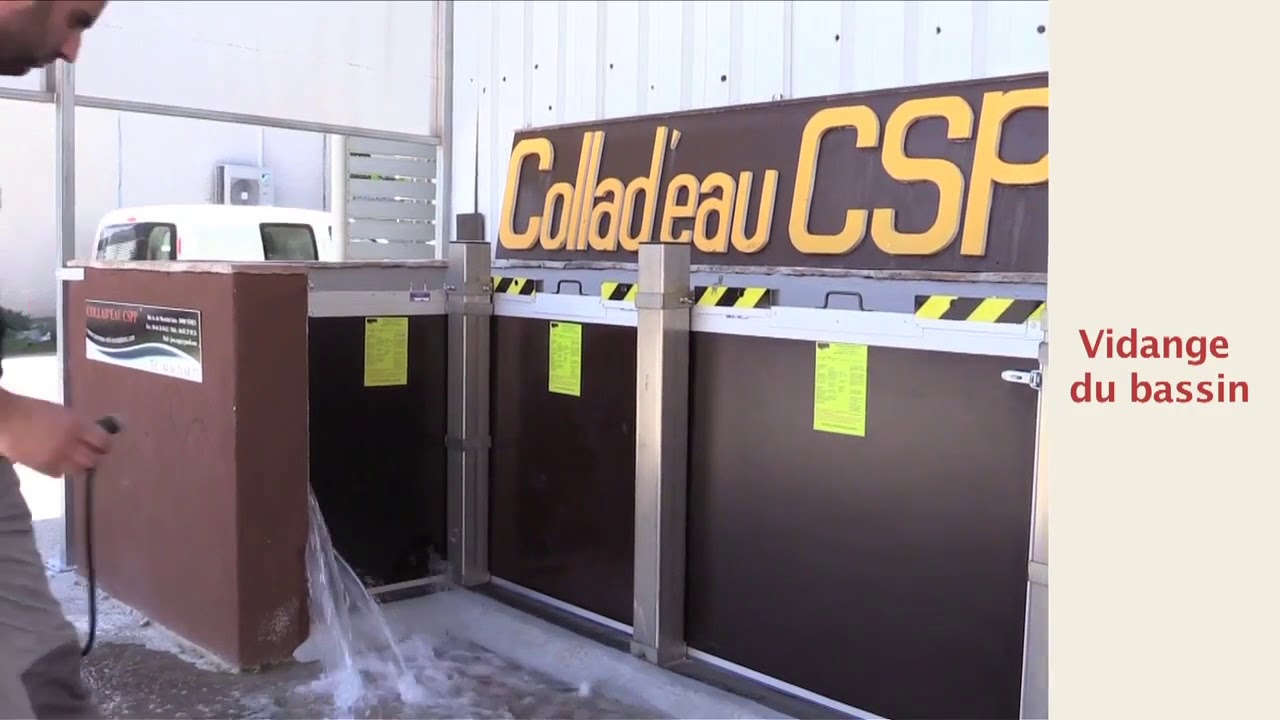 Test d'étanchéité CSPP Collad'eau barrières anti-inondations