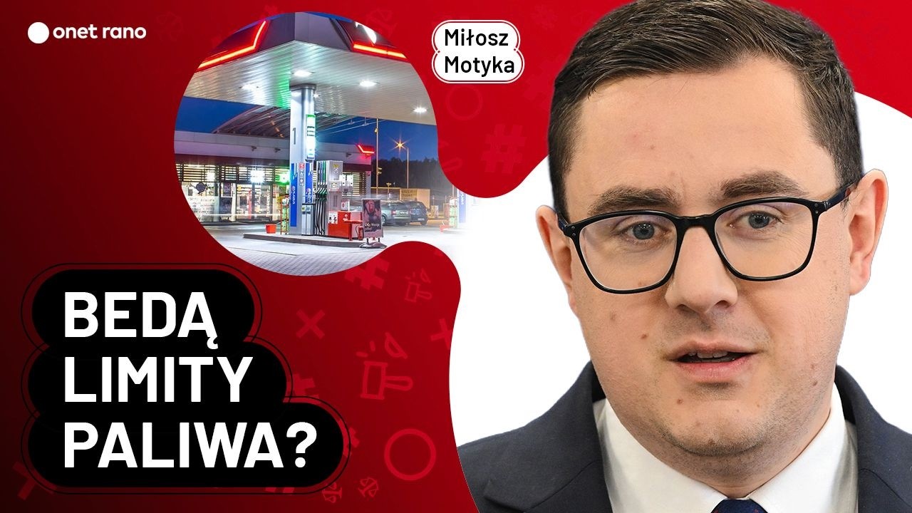 Motyka: Co dalej z cenami paliw i czy rząd planuje limity zakupu paliwa? | Onet Rano