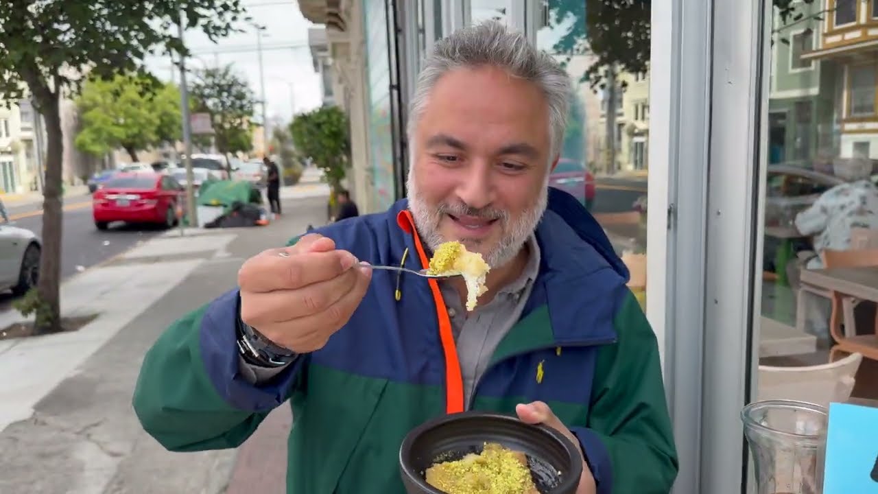 Tourism in San Francisco. Waymo Self-Driving Taxi. Ice Cream, Good Italian Dinner. The 3 Friends