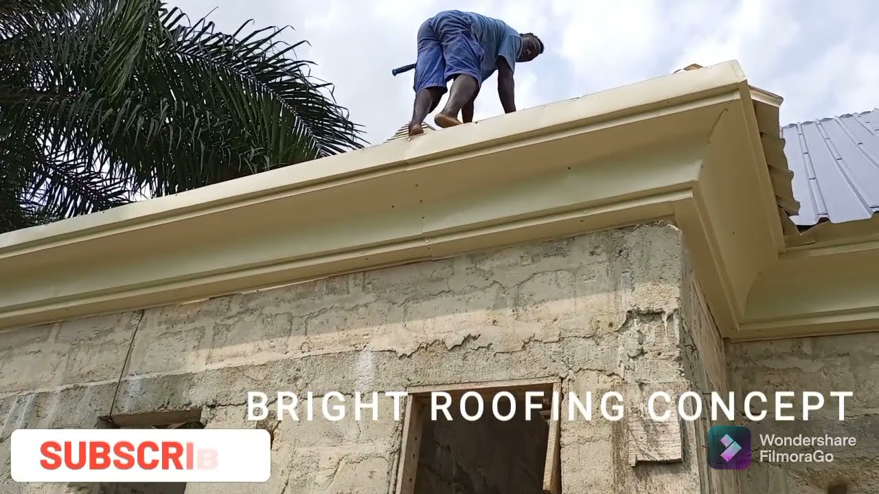 PROJECT ALUMINUM PARAPET,LONG SPAN ROOFING SHEET AND CARPENTRY WORK #roofing #offshore #youtube #usa