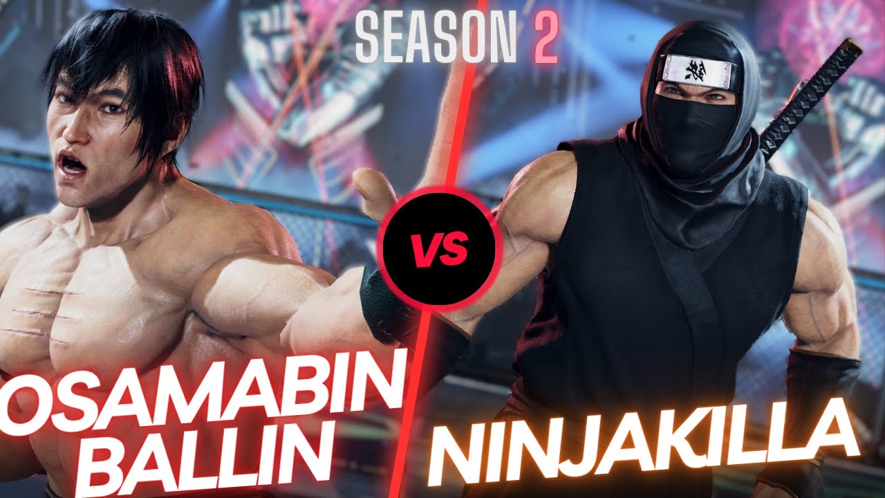 Tekken 8 | NinjaKilla (Law) VS OsamaBinBallin (Law) Player Match