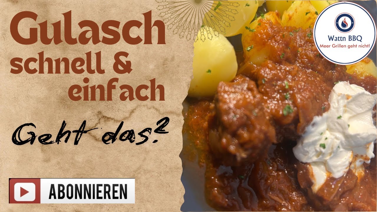 Gulasch ohne Anbraten