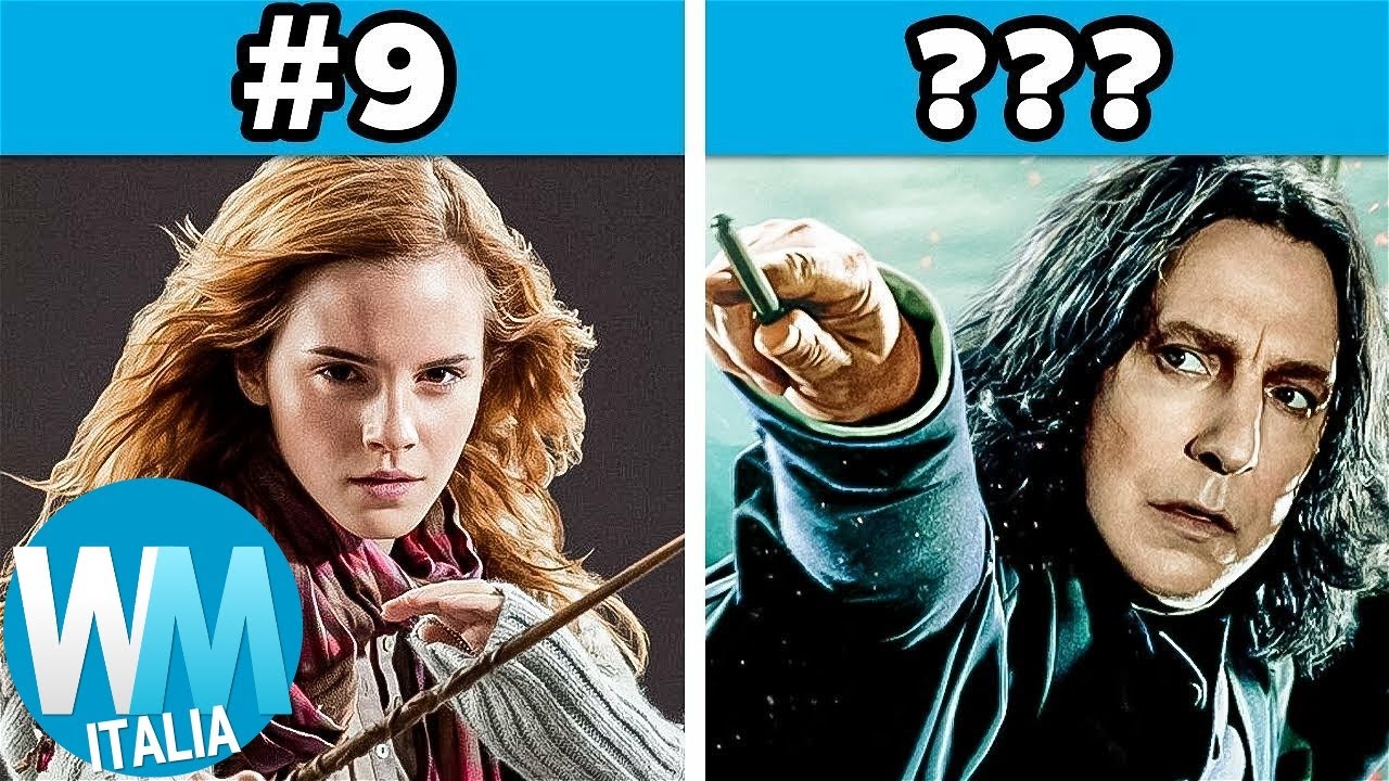 Top 10 PERSONAGGI più FORTI in HARRY POTTER!