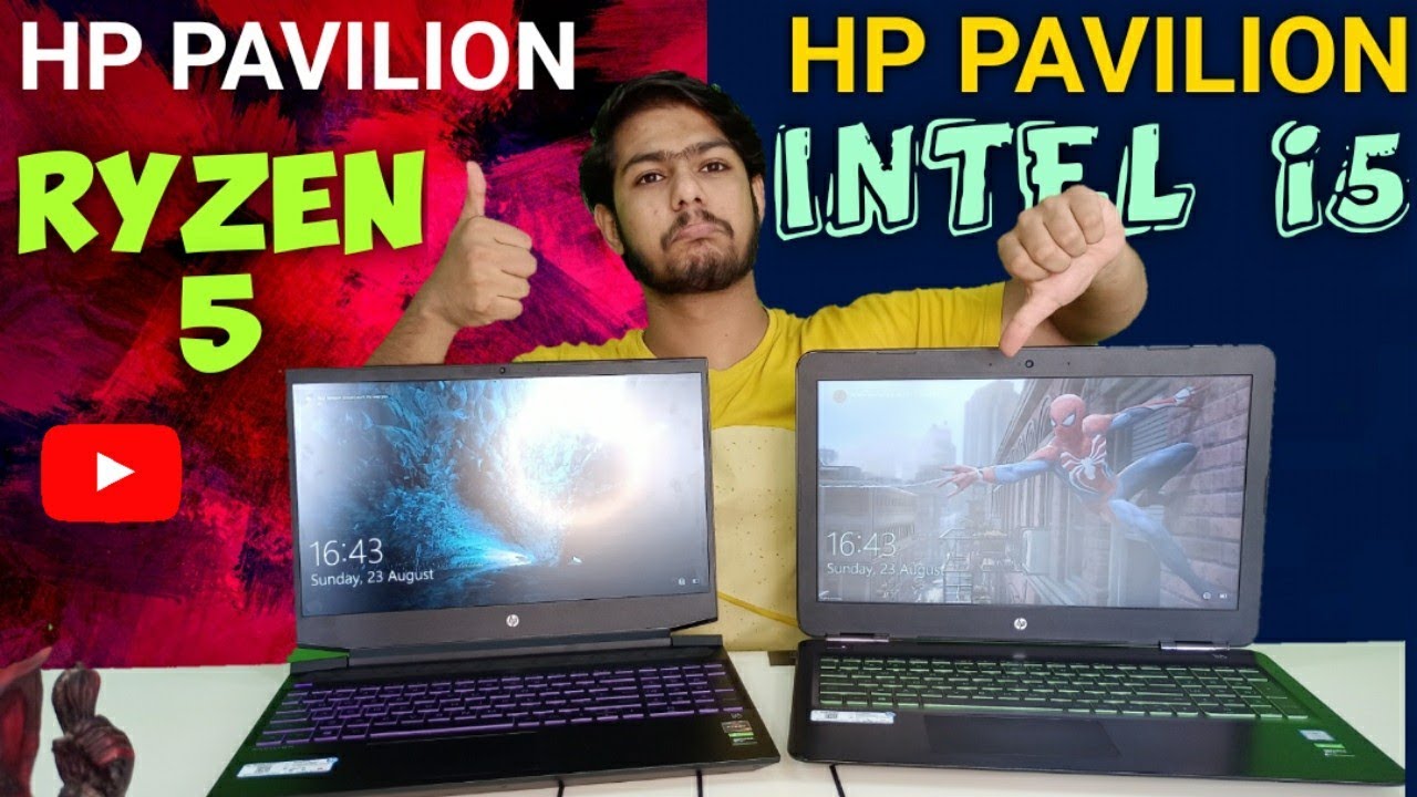 HP PAVILION 15EC RYZEN 5 VS HP PAVILION 15BC INTEL i5| HP PAVILION 15 GAMING LAPTOP COMPARISON🤔|