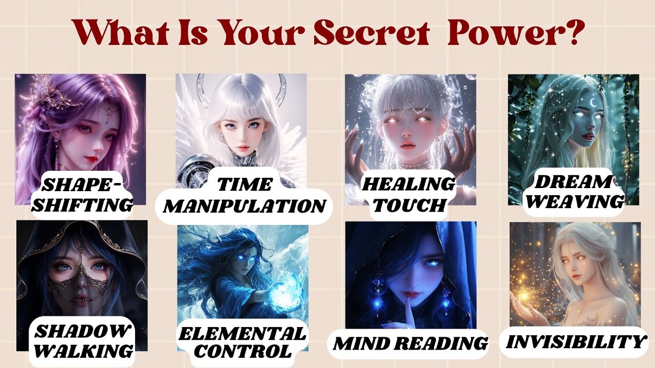 What Is Your Secret Power? 🔮 | Fantasy Personality Quiz (Requested ) | @quizgalaxtopia