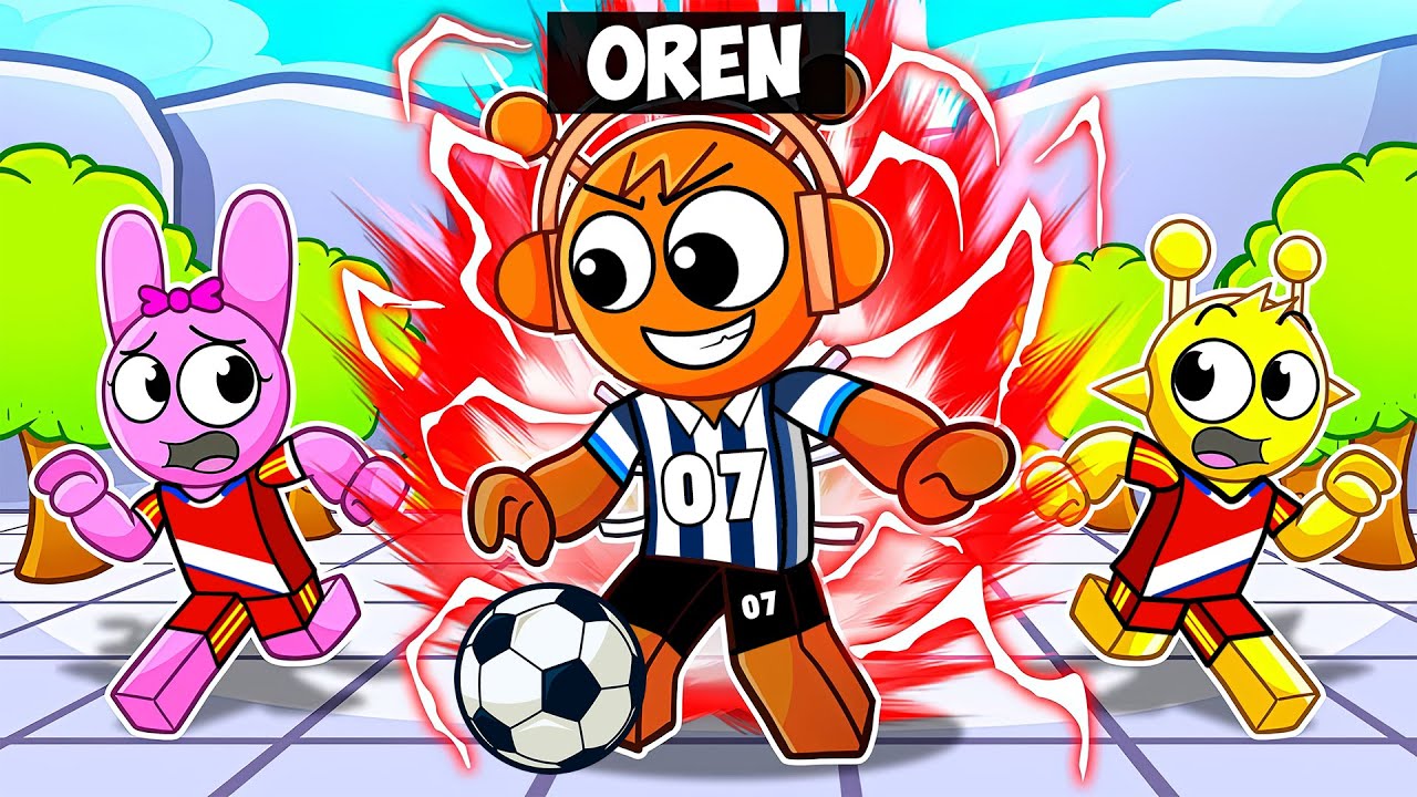 OREN WENT FULL POWER MODE IN THIS FOOTBALL MATCH😱 | Roblox Paradise