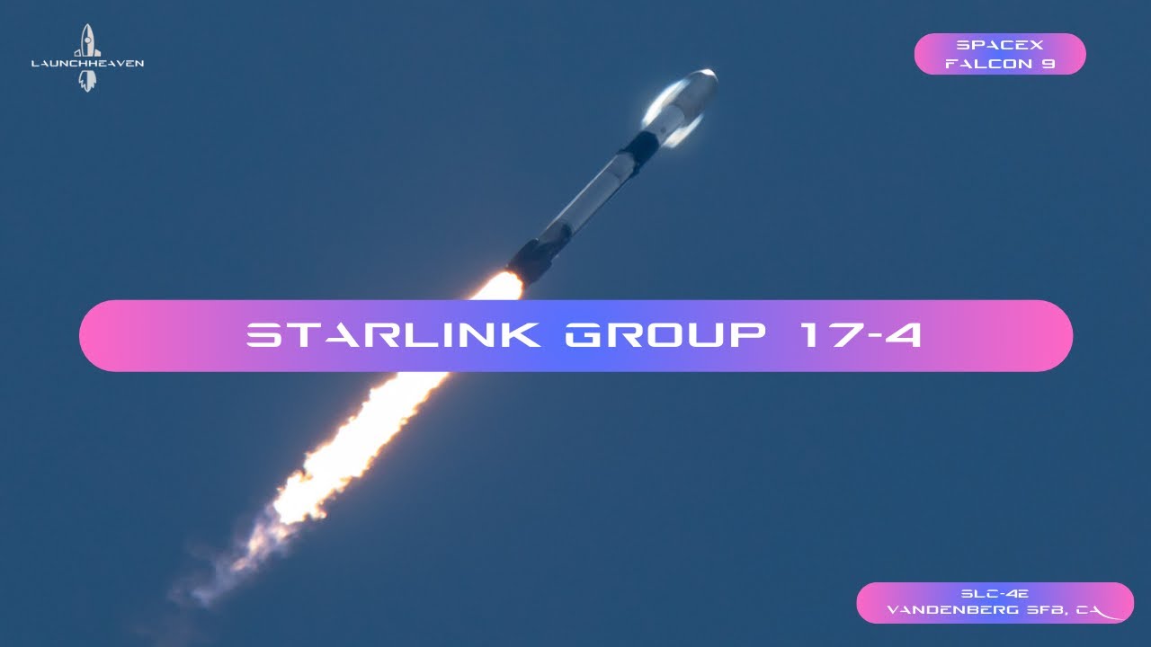 SpaceX | Starlink Group 17-4 | SLC-4E, Vandenberg SFB, CA