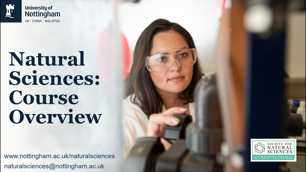 Natural sciences: Overview of the course
