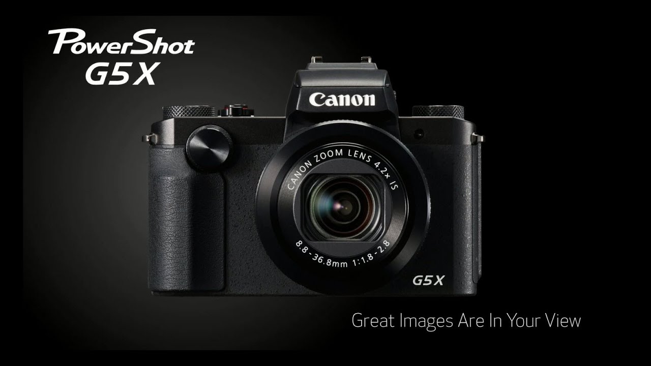 Great Images Are In Your View with the Canon PowerShot G5 X Digital Camera