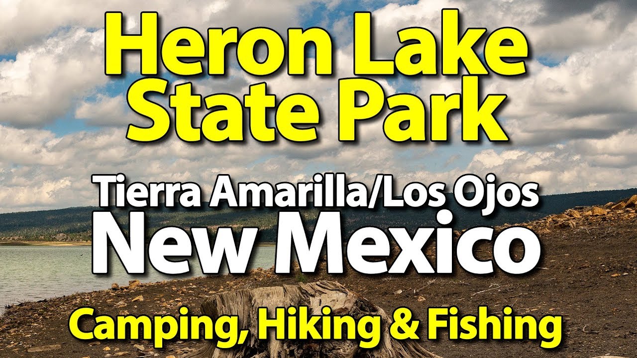 Heron Lake State Park - New Mexico Camping, Hiking & Fishing! - UHD 4k