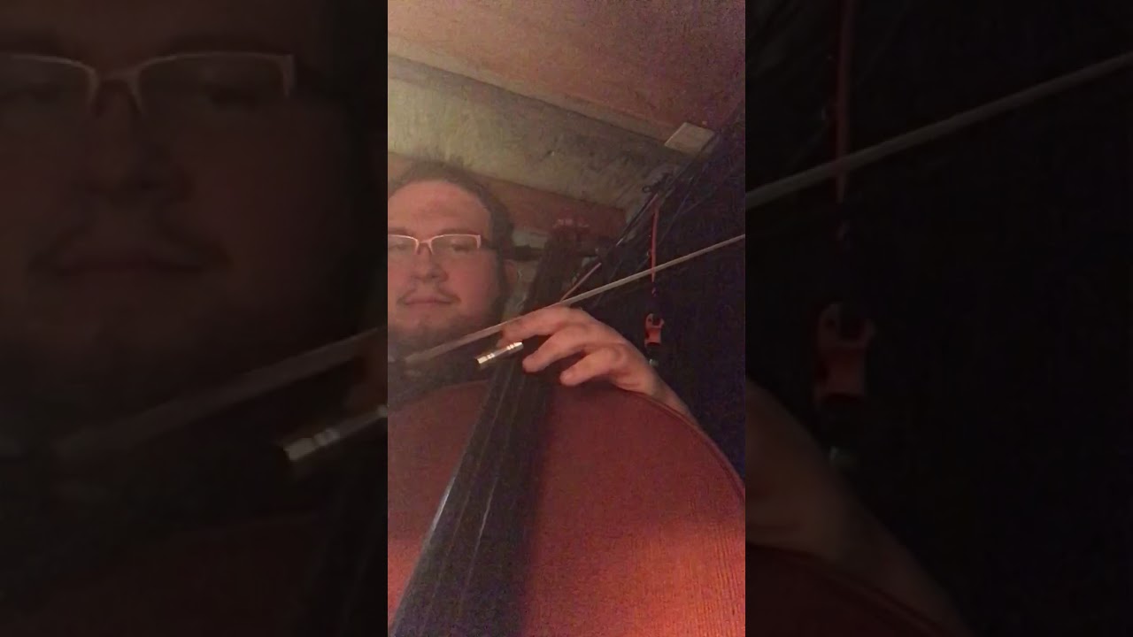 Cello Pit Cam: “I’m a Believer” Shrek the Musical