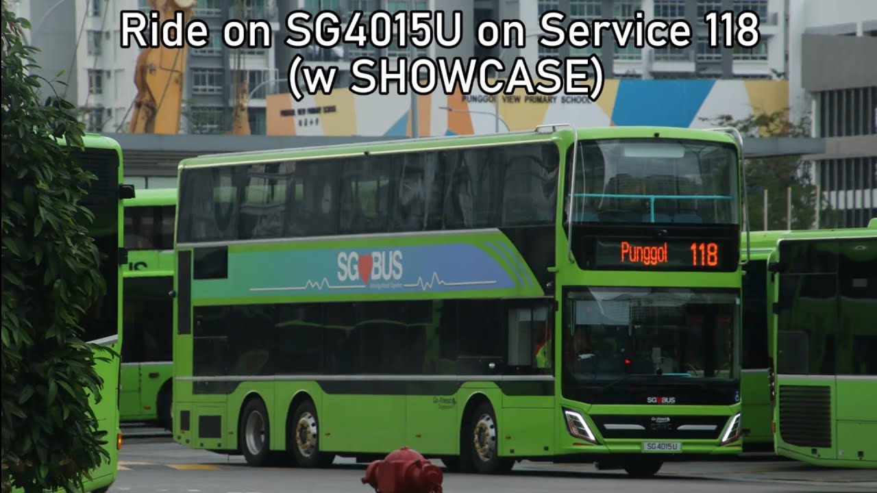 [GA-S] SHOWCASE + Ride on SG4015U on Service 118. CRRC eD12 (Demo)