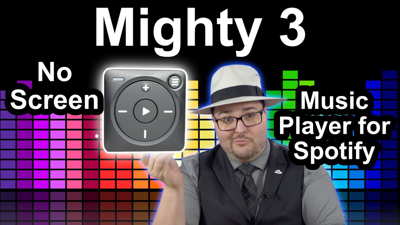 Mighty 3: No-Screen Music Player for Spotify