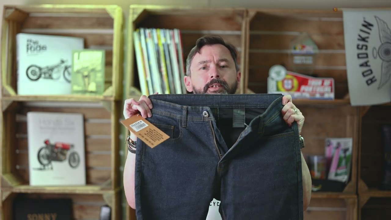 Roadskin Taranis Motorcycle Jeans in Indigo - Overview