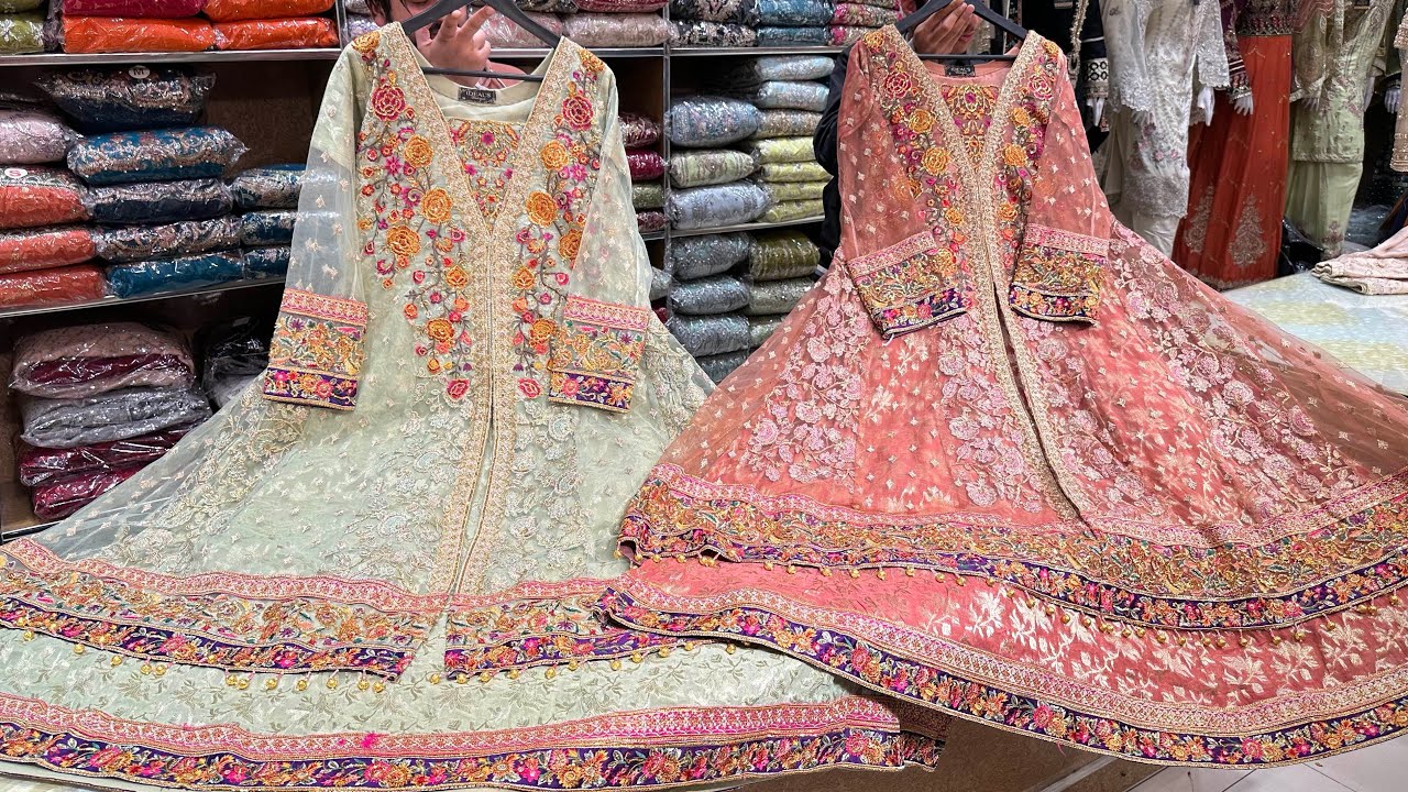 Latest Pakistani Designer Bridal Wedding Dresses 2023 | Stitched Bridal Party wear Dresses 2023