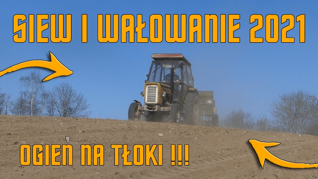 ☆Wielki powr&oacute;t Niedźwiedzi☆ ogień na tłoki☆siew I wałowanie☆Wiosna 2021☆