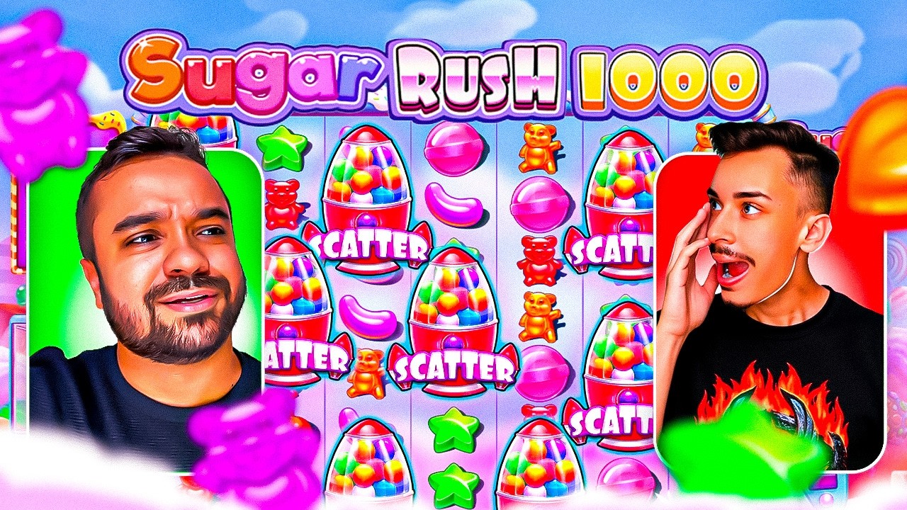 COMPRAMOS 10 *BÔNUS* NO SUGAR RUSH 1000 E O FINAL NOS SURPREENDEU...