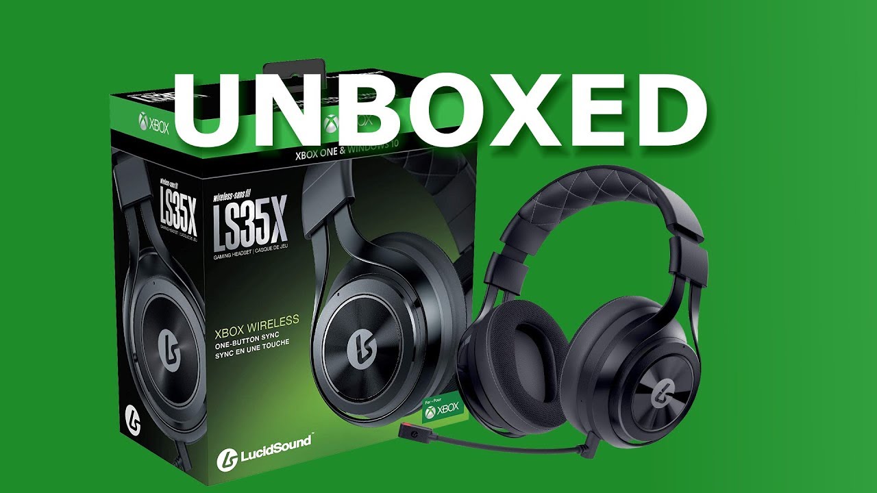 Lucid Sound LS35X Direct Connect Headset for Xbox and Windows 10 - Unboxing and First Impressions