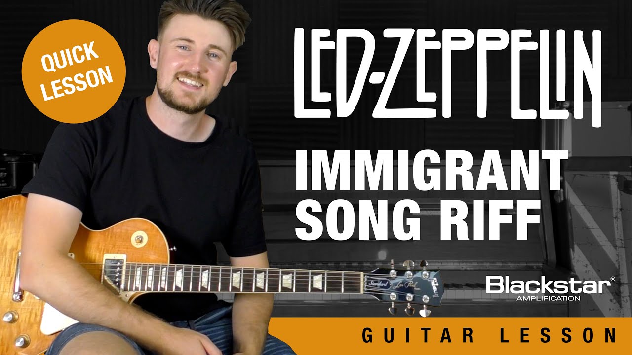 QUICK LESSON Immigrant Song | Led Zeppelin