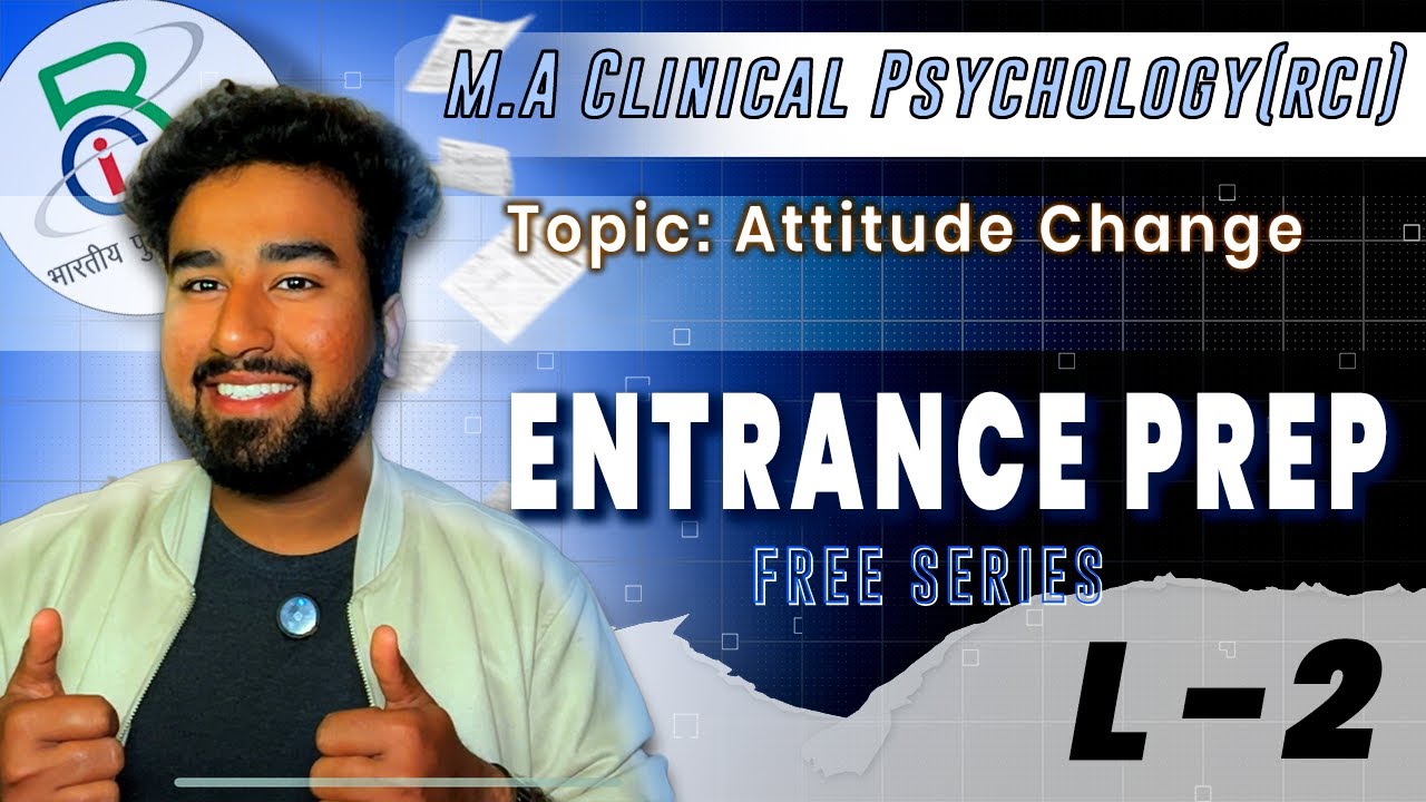 L-2 | Social psychology-2 | M.A Clinical Psychology Entrance Prep | Christ, Amity, SGT, LPU, etc