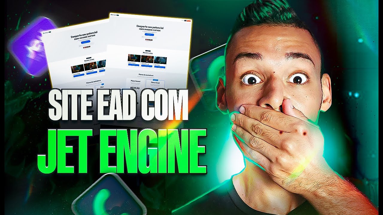 Como Criar SITE EAD NO-CODE COM ELEMENTOR E JET ENGINE (PASSO A PASSO)