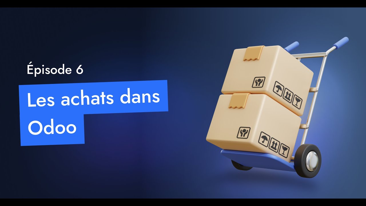 Odoo - Gérer les achats et les fournisseurs (Saison 2 - Episode 6)