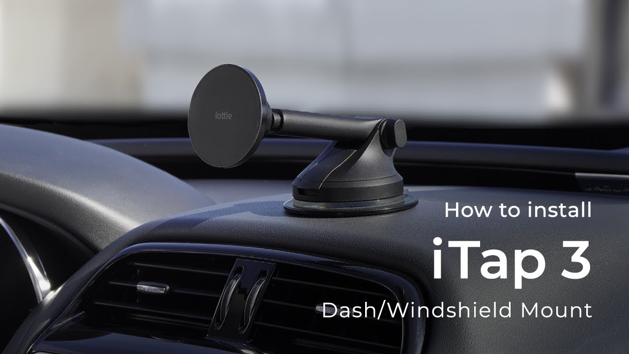 New iTap 3 Magnetic Dash & Windshield Mount: Endless Adaptability!