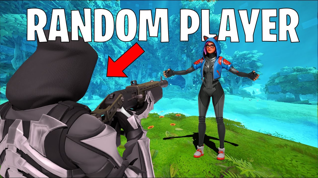 I tried making FRIENDS in Fortnite...