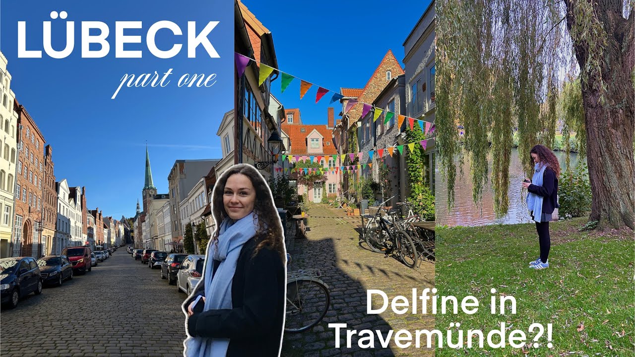 LÜBECK Stadttour & DELFINE in Travemünde  | vacay vlog part 1 ☀️🐬